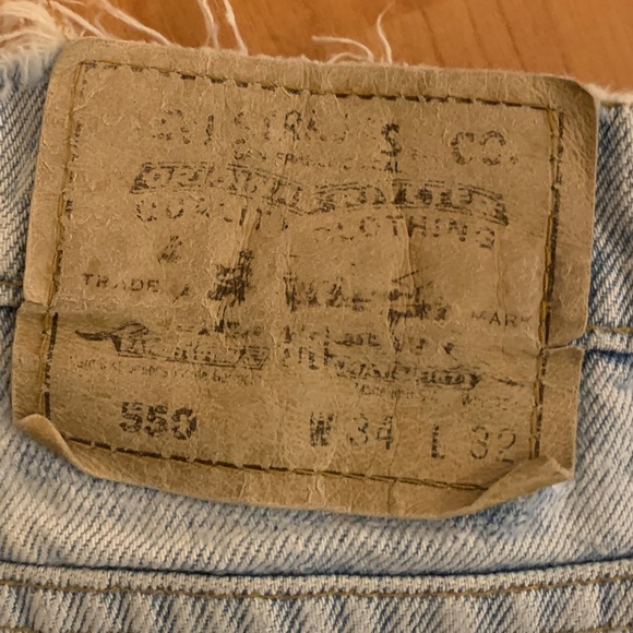 Vintage Levis 550 sz34 32 - Picture 11 of 14
